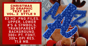 Christmas Graphic Text Set Vol 1 Set 9