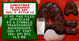 Christmas Graphic Text Set Vol 1 Set 14