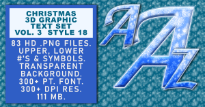 Christmas Graphic Text Set Vol 1 Set 18