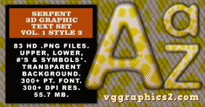 Serpent Graphic Text Vol 1 Set 3