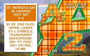 St. Patrick's Day Text Set #6