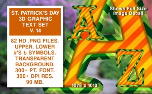 St. Patrick's Day Text Set #14