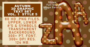 Autumn Graphic Text Set Vol1 Set5